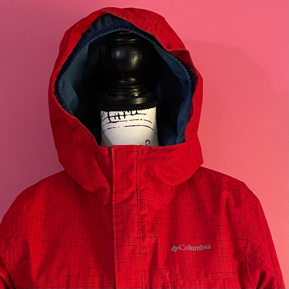 Boys XL Columbia winter coat w/ Omni heat red
